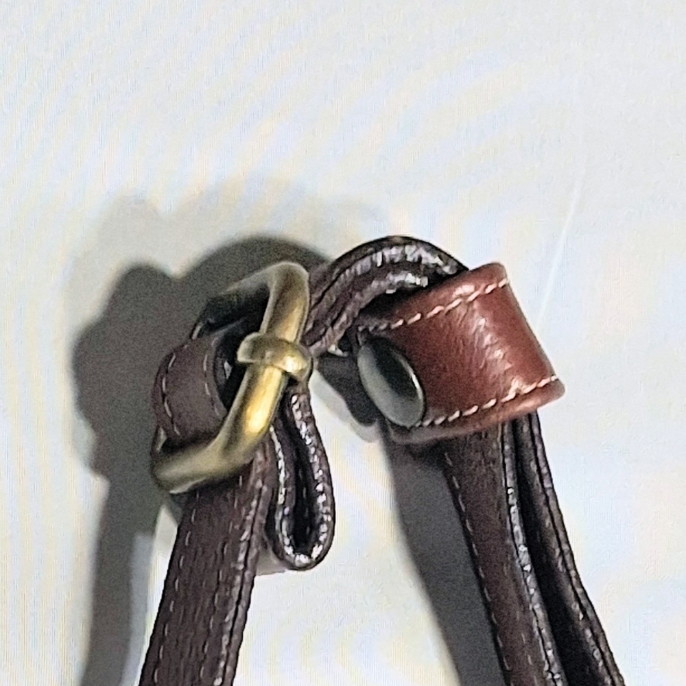 Avorio Vera Pelle Italian Fine Buttery Leather Magnetic Snap Shoulder/Sling Bag - Picture 12 of 12